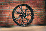 23x5.5" BLACK DOUBLE CUT BLADERUNNER  (2014-2023 HD TOURING)