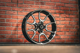 21X5.5" BLACK DOUBLE CUT OG28 (2014-2023 HD TOURING)