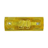 Install Bay ATM Fuses 20 AMP - Package of 25 - ATM20-25