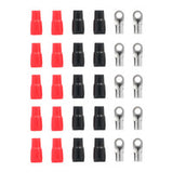 T-Spec V8 Ring Terminal | 1/0 AWG | 3/8 in. | 20 Pack - V8-RTN3-20