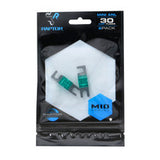 Raptor Mid Series Nickel-Plated Mini ANL Fuses | 30A | 2 Pack - RMANL30
