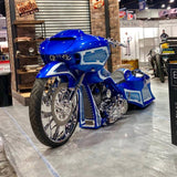 Astro matching rotor on motorcycle wheel