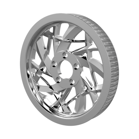 Astro pulley in chrome