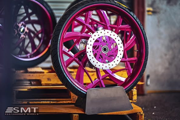 Astro Bulldog Fat Tire Powder Coated Wheels