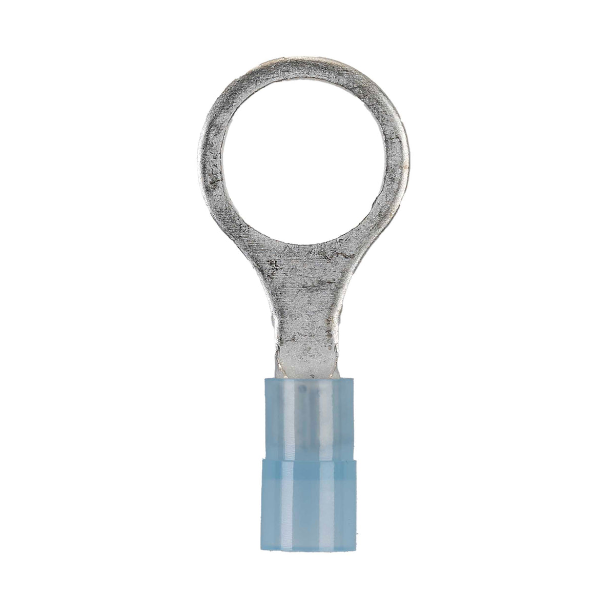 Install Bay Blue Nylon Ring Terminals 16-14 GA 3/8 inch - Package of 100 - BNRT38