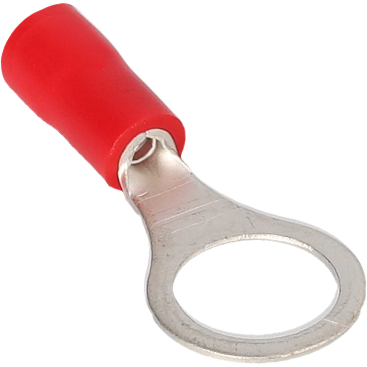 Install Bay Red Vinyl Ring Terminal 22/18 Gauge 5/16 inch - Pack of 100 - RVRT516