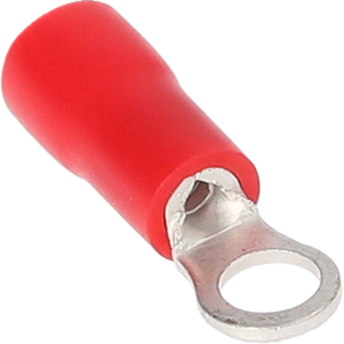 Install Bay Red Vinyl Ring Terminal 22-18 Gauge #10 - Package of 100 - RVRT10