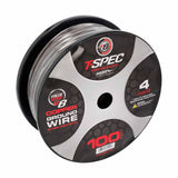 T-Spec V8GT OFC Power Wire | 4 AWG | 100 ft. | Blue - V8GT4B-100