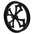 Barbaric Tendencies Harley Touring Black Wheels