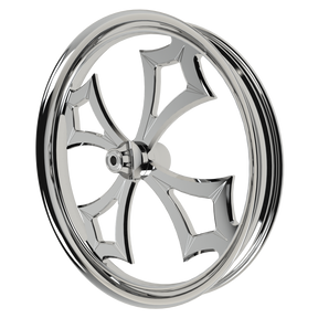 Barbaric Tendencies Metric Chrome Wheels