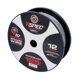 T-Spec V10 OFC Speaker Wire | 12 AWG | 125 ft. | White/Black - V10SW12125-WB