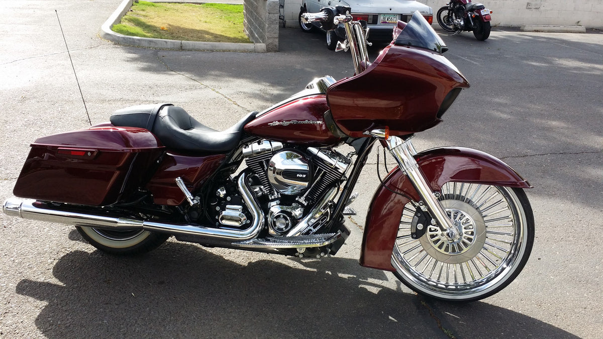 Big Fatty Harley V-Rod Chrome Wheels