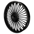 Big Fatty 3D Harley Black Wheels