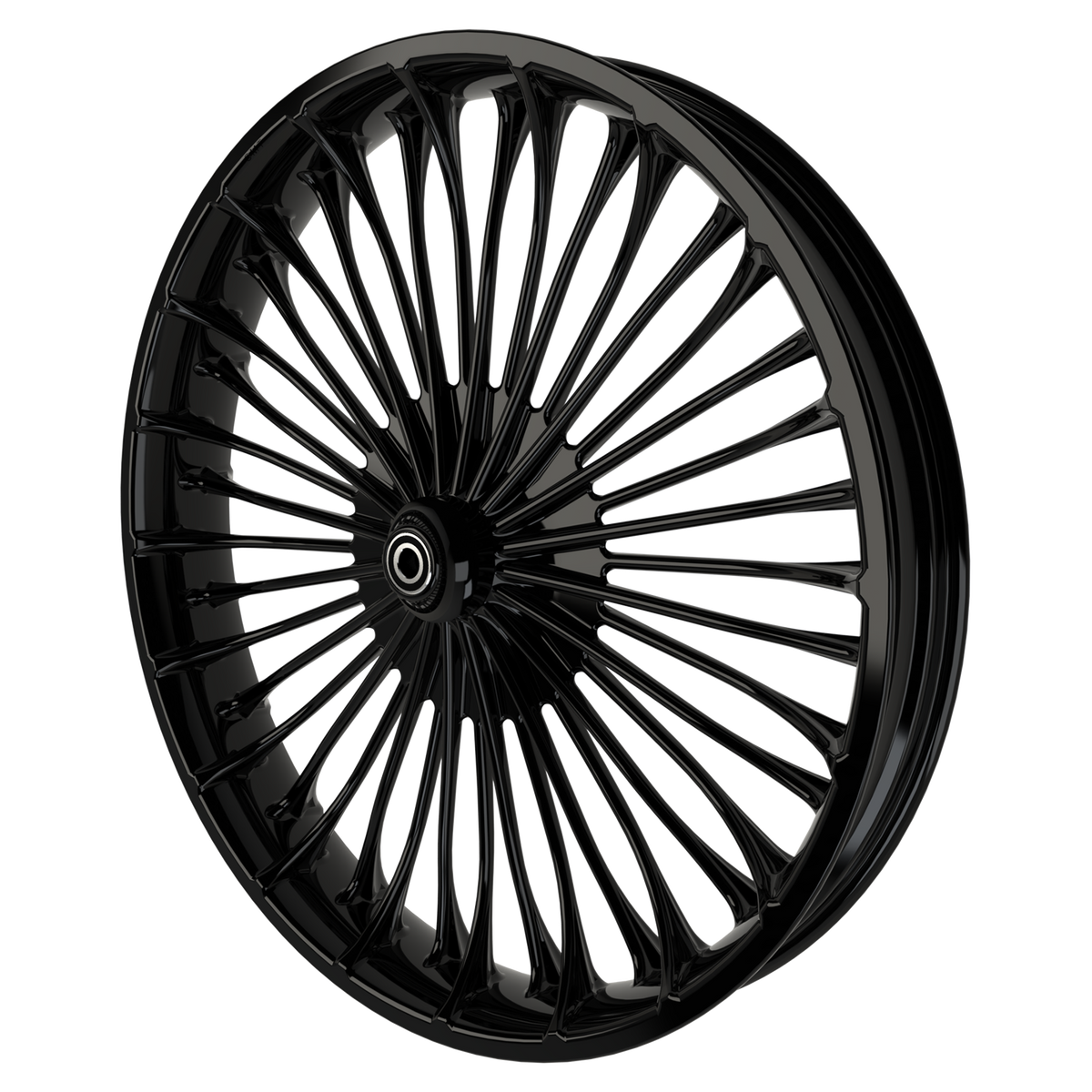 Big Fatty 3D Harley Black Wheels