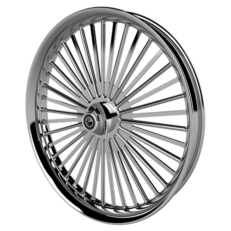 Big Fatty Harley Touring Chrome Wheels
