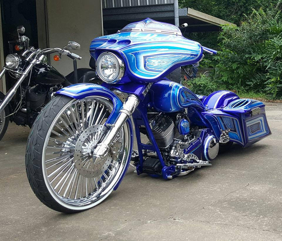Big Fatty Harley Softail | Dyna | Sportster Chrome Wheels