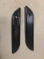 Topshop Black Large Diamond Bag Latches