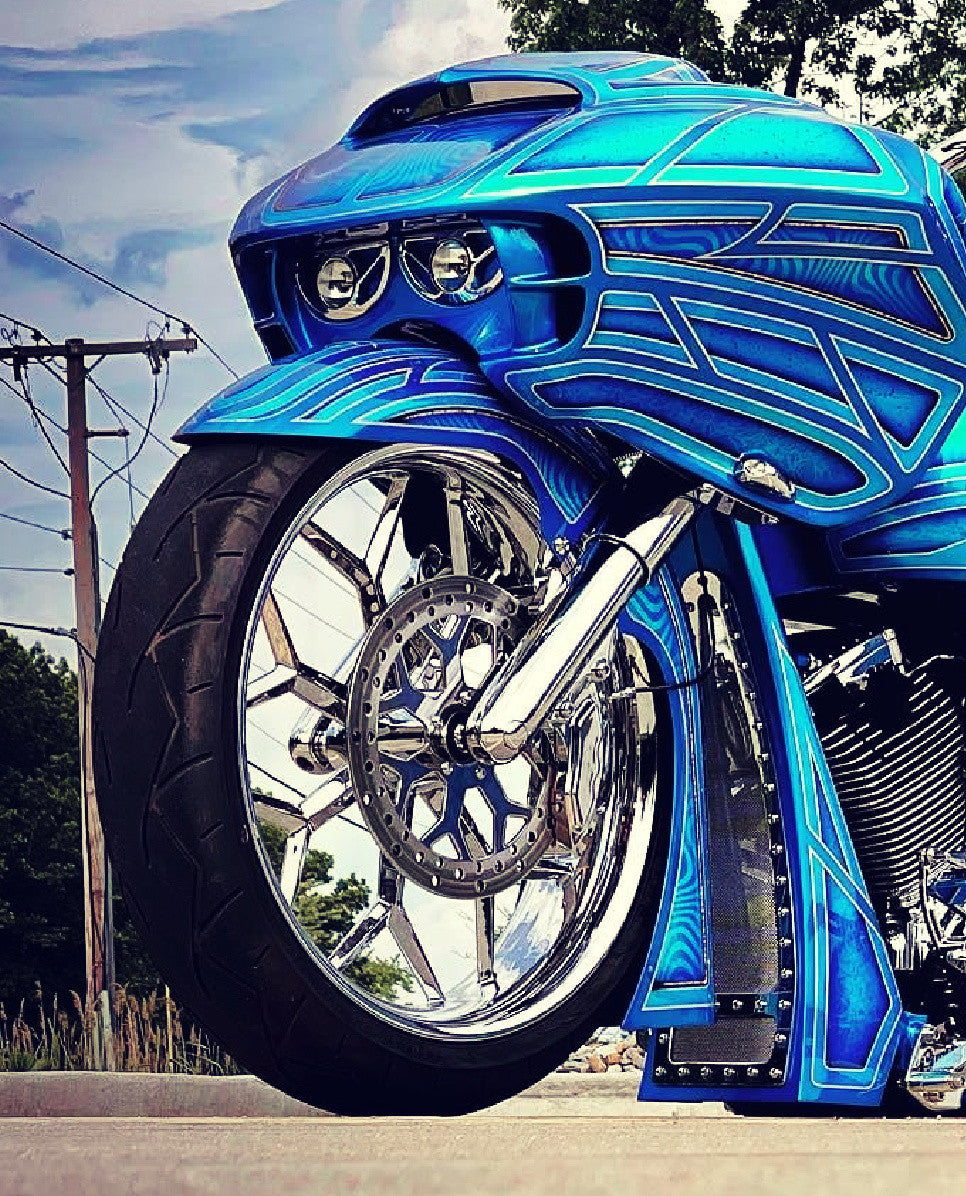 Deception Indian Chrome Wheels