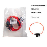 Install Bay ATM Fuse Holder With Cover 16 Gauge - Package of 10 - ATFH16MC-10