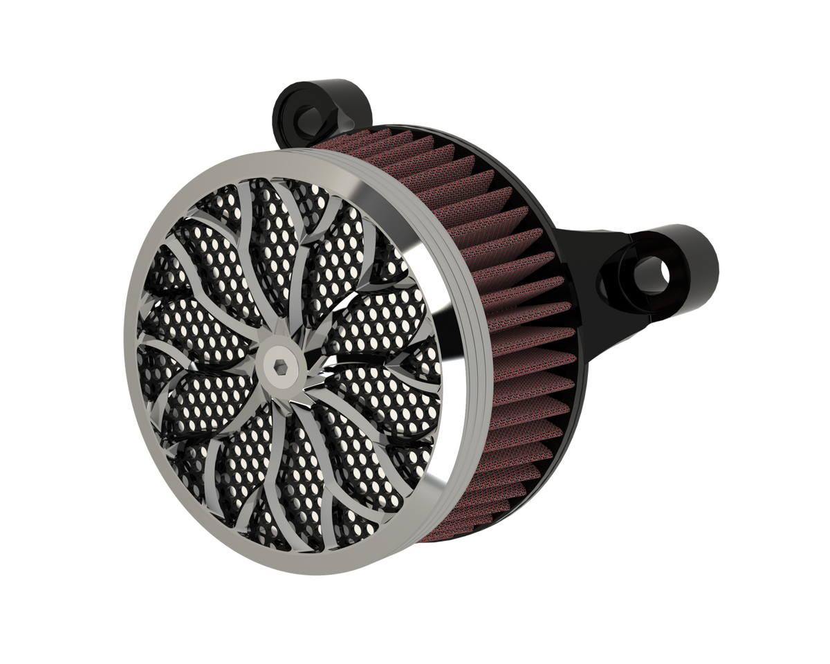 Castalia Air Cleaner in Polished