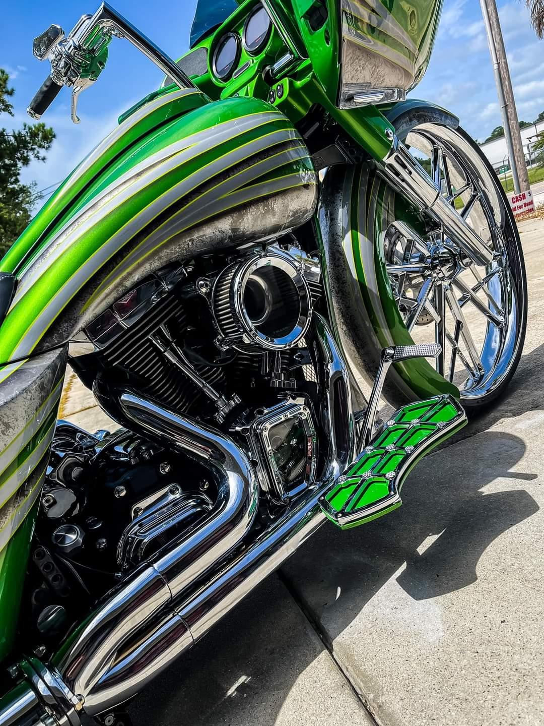 Stiletto Indian Chrome Wheels
