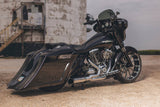 Centerfold Harley Softail | Dyna | Sportster Black Double Cut Wheels
