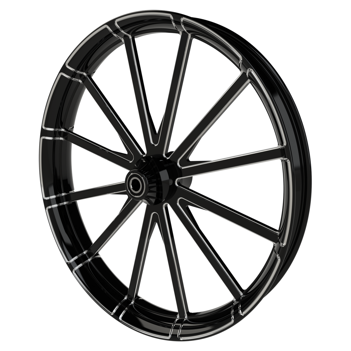 Centerfold Metric Black Double Cut Wheels
