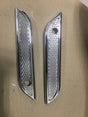 Topshop Chrome Large Diamond Bag Latches