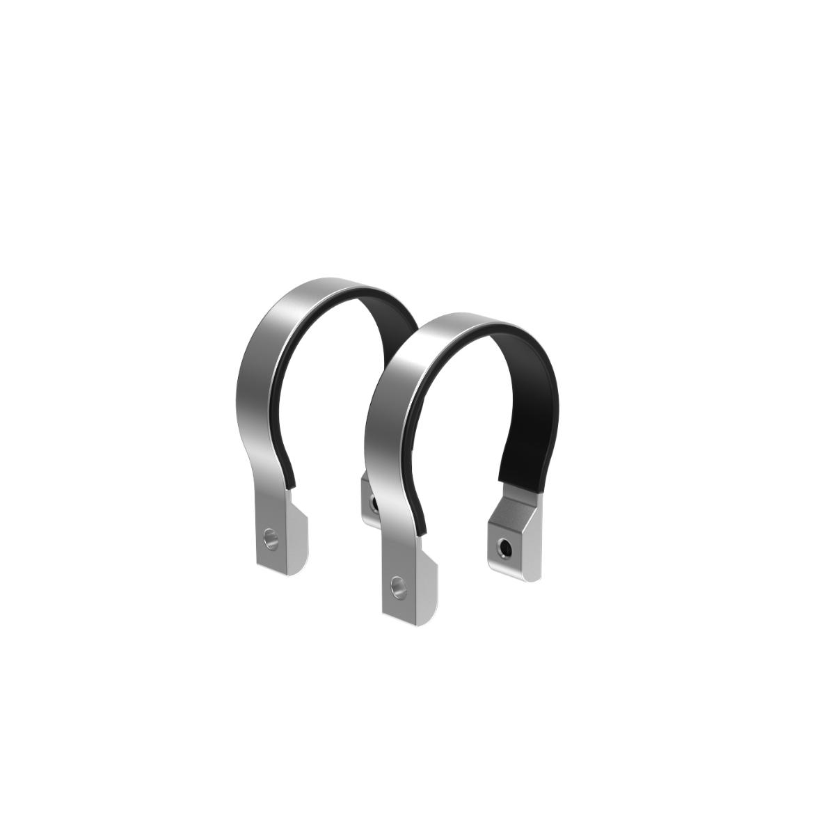 Diamond Audio 3.25" Clamp Ring, 4 pcs, Silver - CL325S