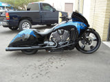 Classic Harley Touring Black Wheels
