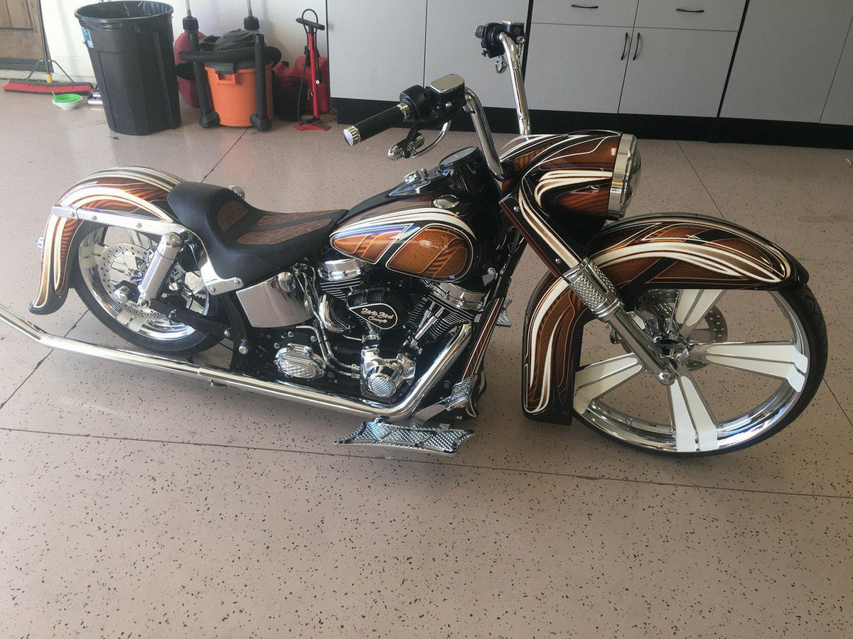 21 Inch Contraband Chrome Harley Wheel
