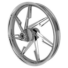 Creed Bulldog Fat Tire Chrome Wheels