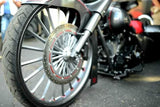 Straight Line Indian Chrome Wheels