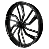 D6 Metric Black Double Cut Wheels