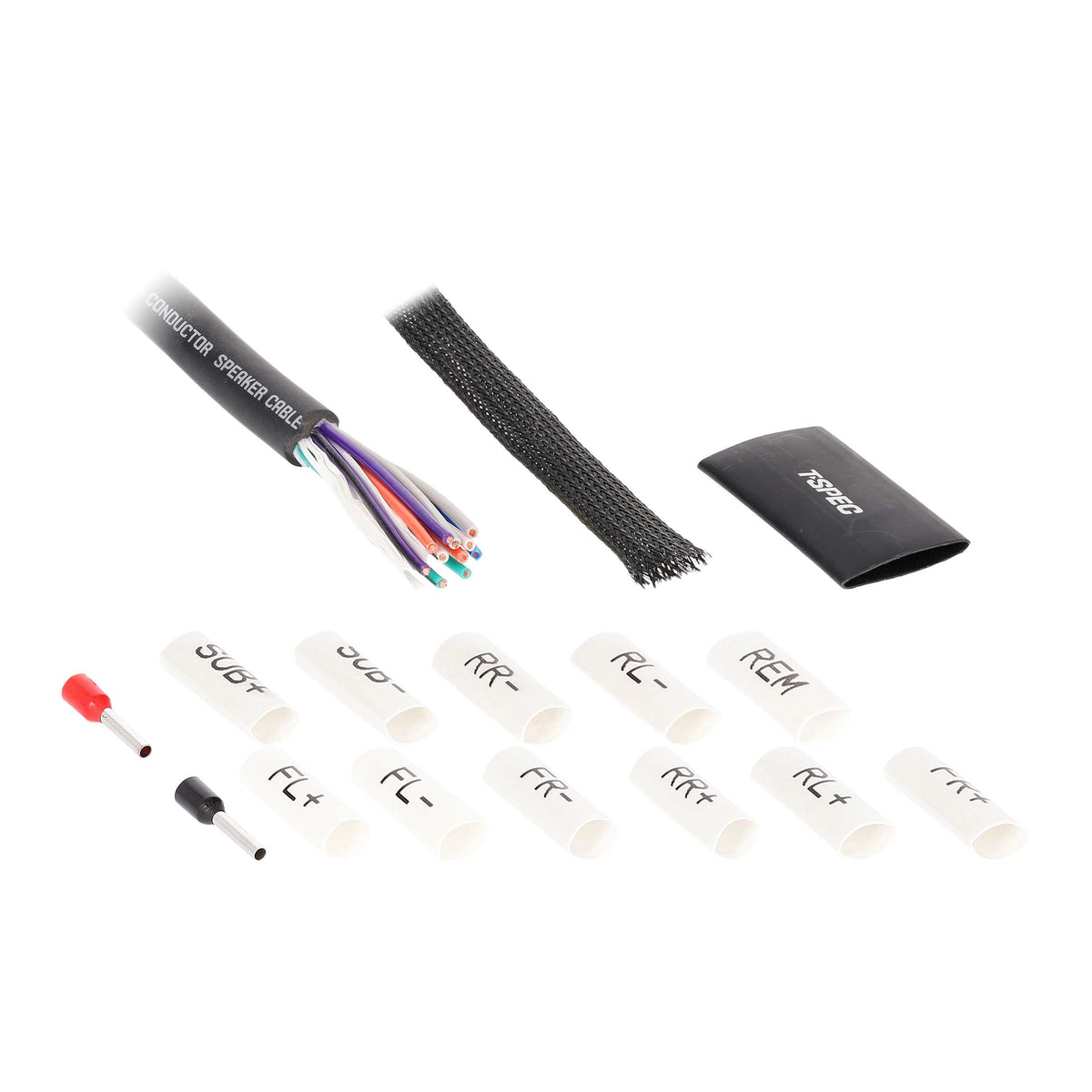 T-Spec Speaker Wire Kit | 11 Conductor | 18GA | 20 ft. - VSW1118
