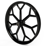 Deception Harley Softail | Dyna | Sportster Black Wheels