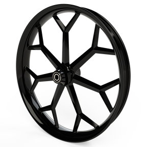 Deception Harley Touring Black Wheels