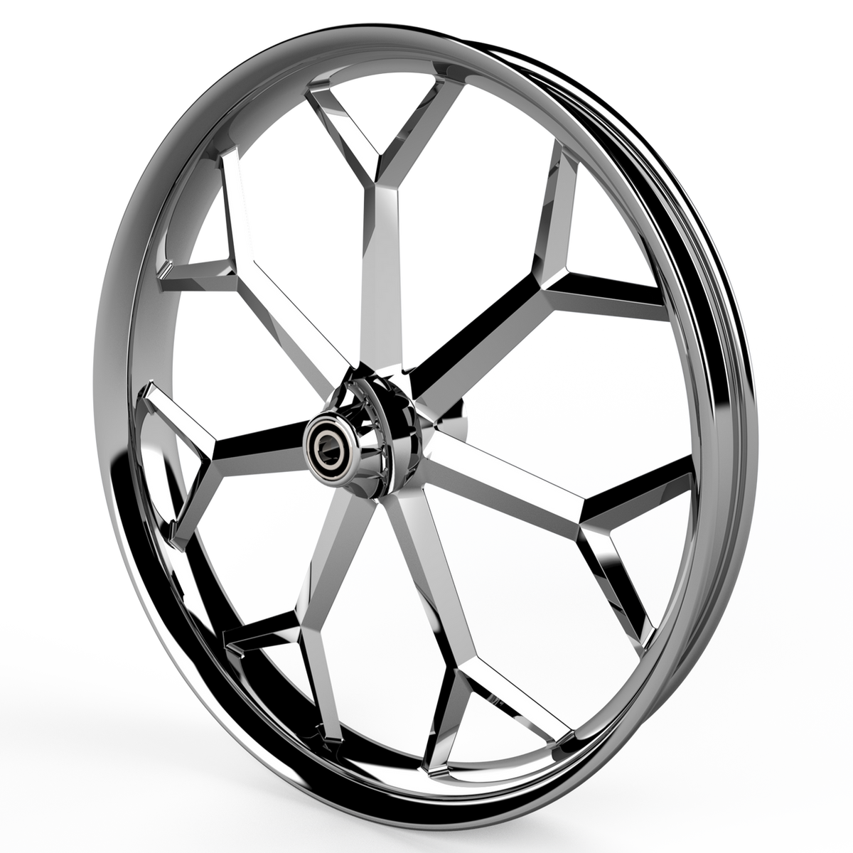 Deception Harley Softail | Dyna | Sportster Chrome Wheels