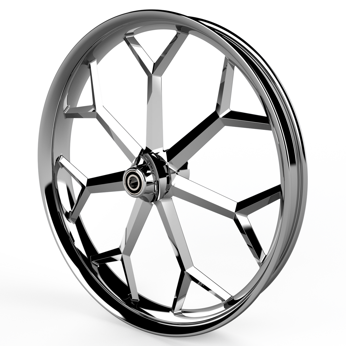 Deception Harley Touring Chrome Wheels