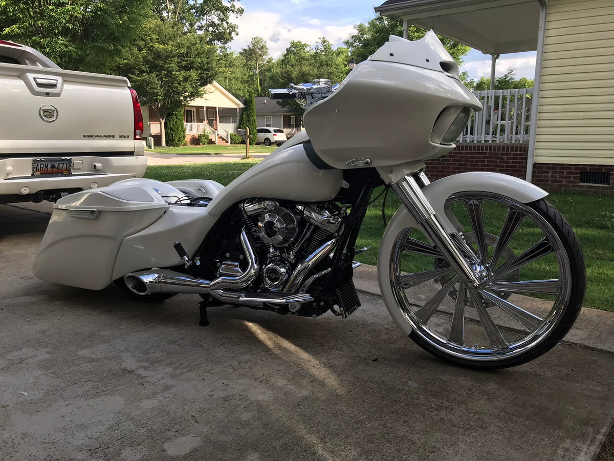 Derailed Harley Touring Chrome Wheels