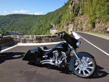 Derailed Harley Touring Chrome Wheels