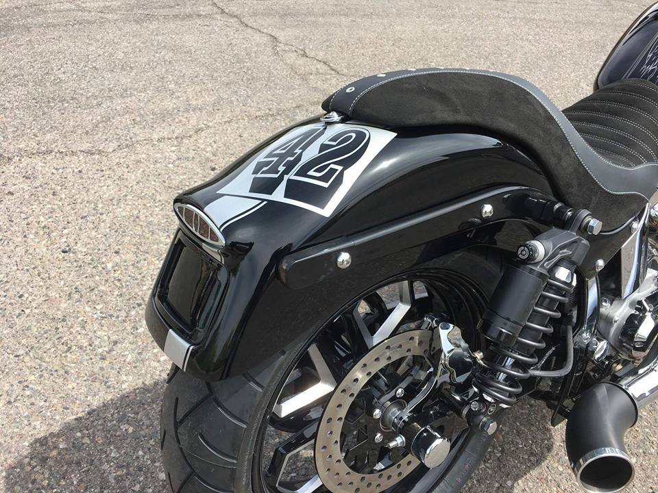 Diablo matching rotor on motorcycle wheel