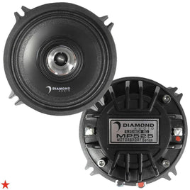 DIAMOND AUDIO MP525 5.25" PRO FULL-RANGE COAX HORN SPEAKER (PAIR)