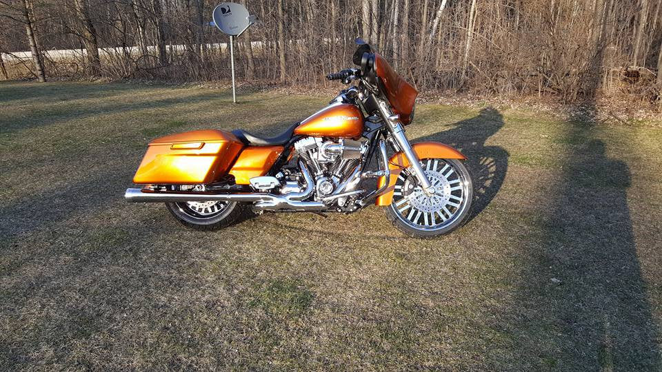 Dirty Deeds Harley Softail | Dyna | Sportster Chrome Wheels