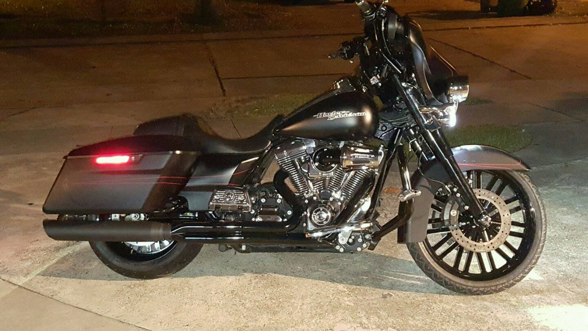 Dirty Deeds Harley Touring Black Double Cut Wheels