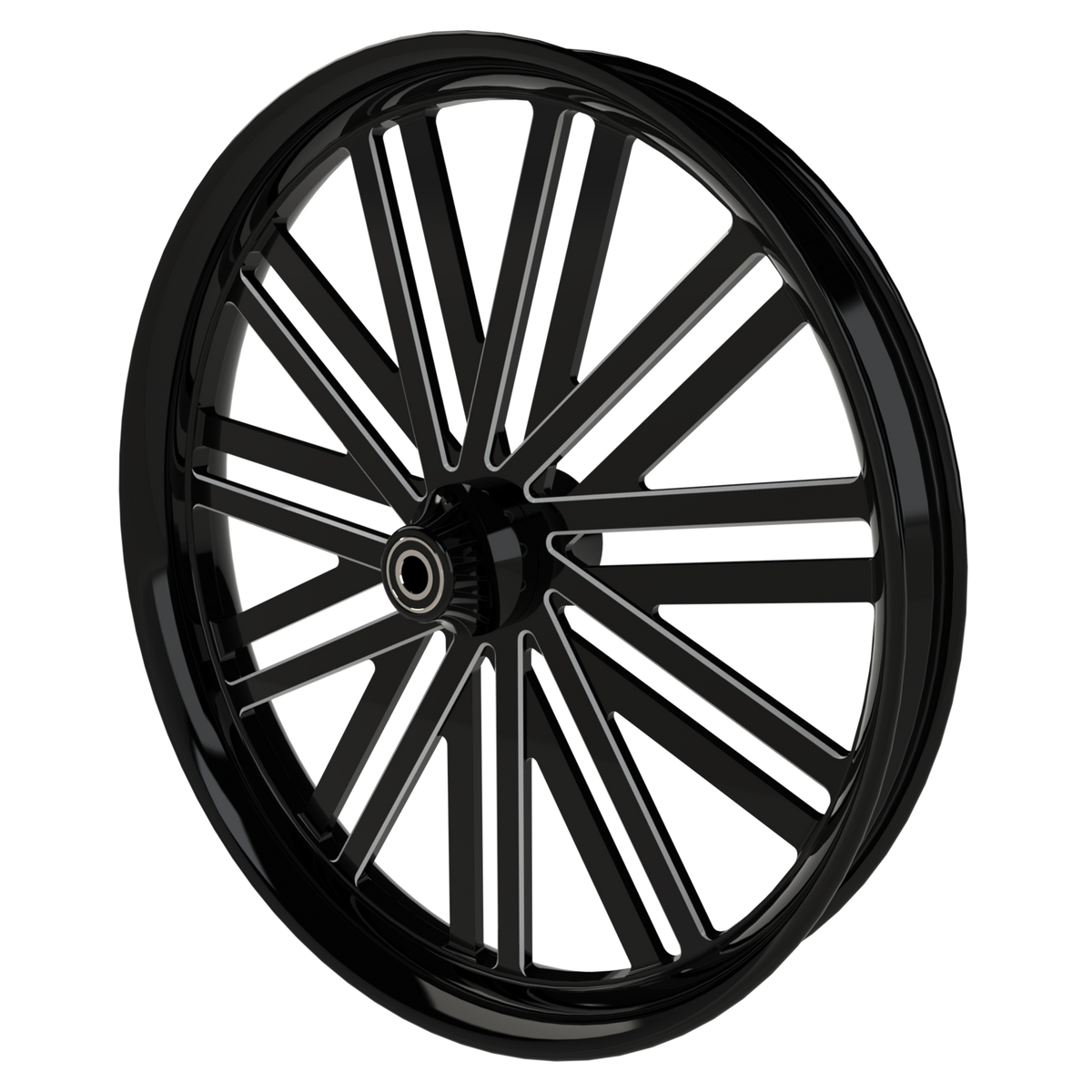 Dirty Deeds Harley Touring Black Double Cut Wheels