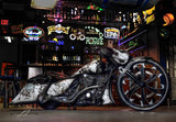 Dirty Hooker Harley Touring Black Double Cut Wheels
