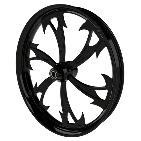 16 Inch Dirty HKR Black Harley Wheel