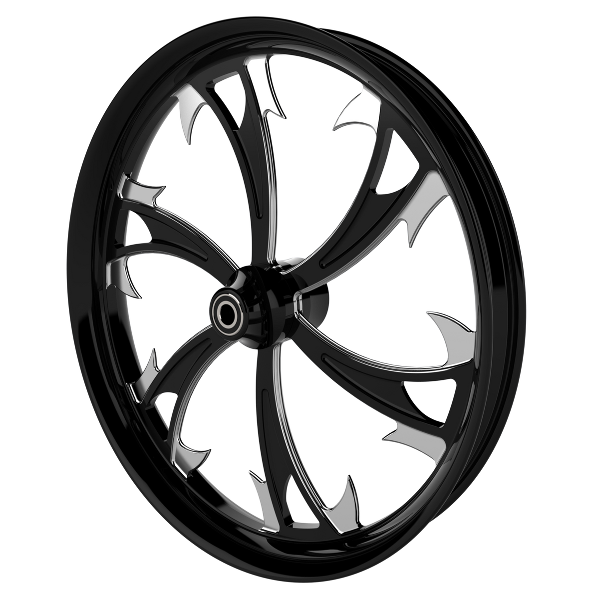 Dirty Hooker Harley Touring Black Double Cut Wheels