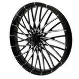 Dirty Spoke Metric Black Double Cut Wheels